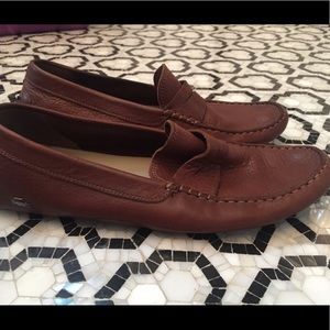 Men’s Lacoste Leather Loafer size 9